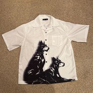 doberman button down